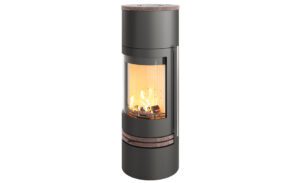 LOTUS ORBIS 2 | FRITSTÅENDE BRÆNDEOVN | COFFEESTONE