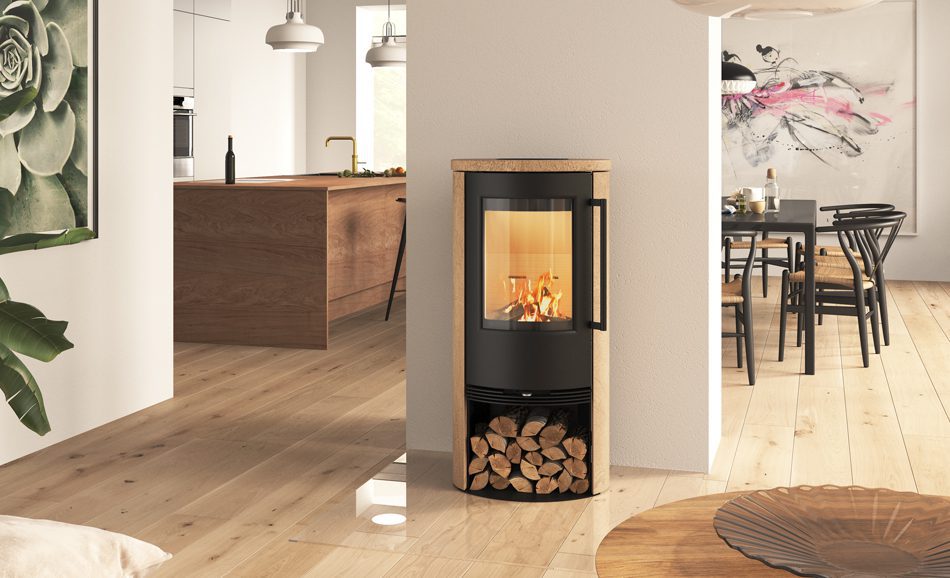 TERMATECH TT21RS-CM (MOCCA) | FRITSTÅENDE BRÆNDEOVN | SORT Card image cap